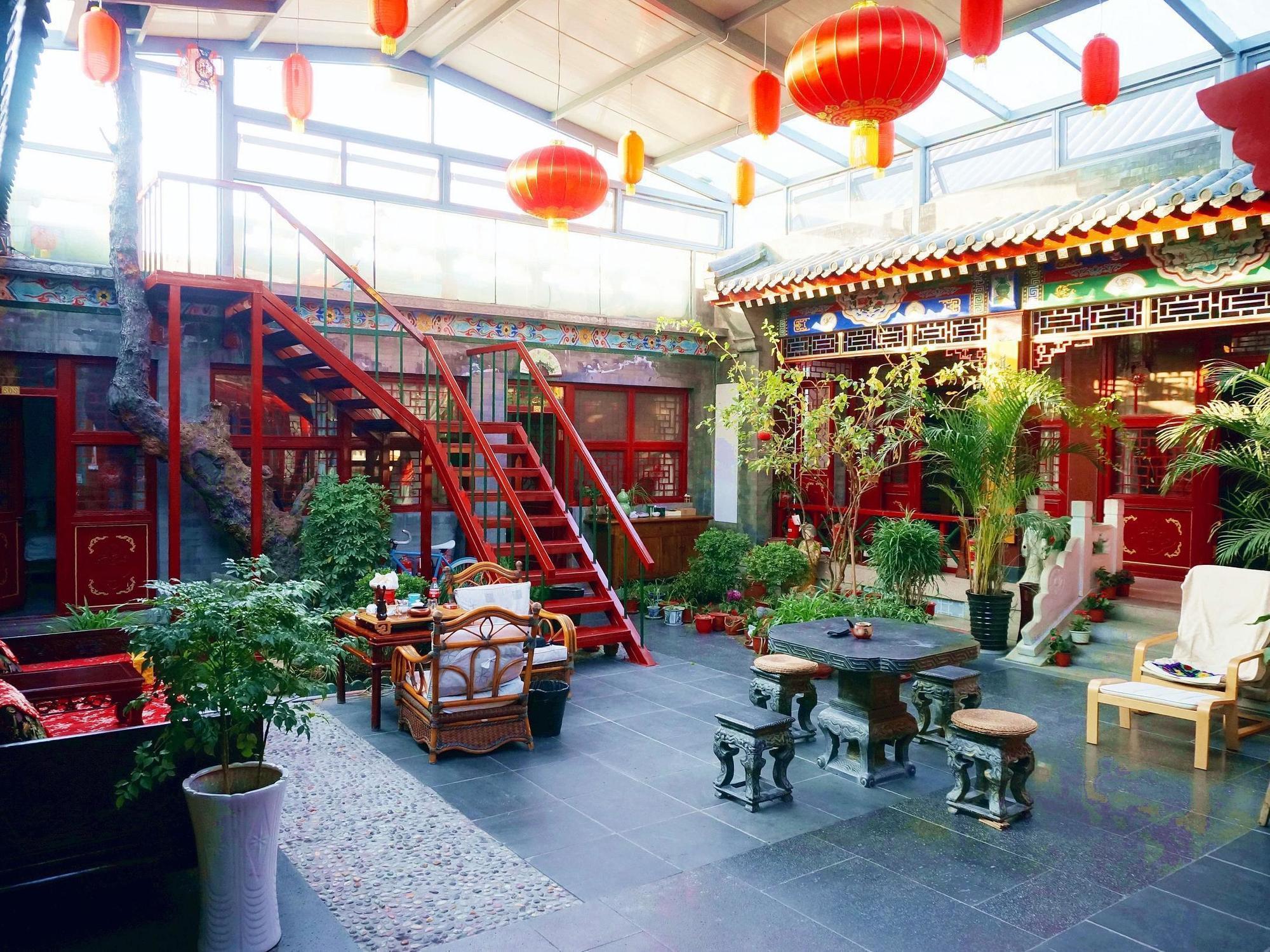 Templeside Deluxe Hutong Hotel Beijing Eksteriør bilde